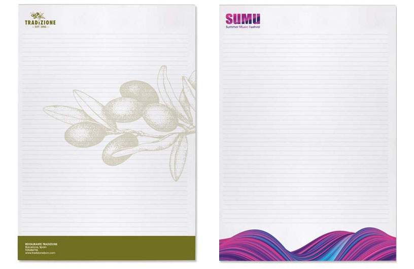 Block notes personalizzati