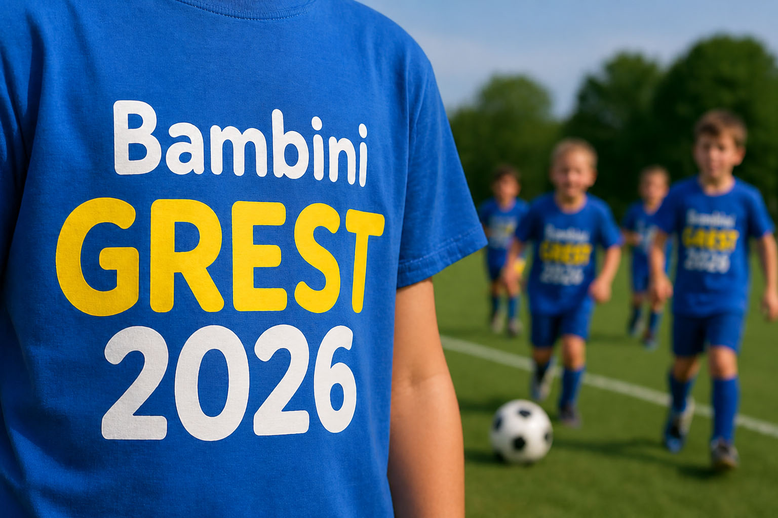 GREST 2026 magliette personalizzate stampa logo