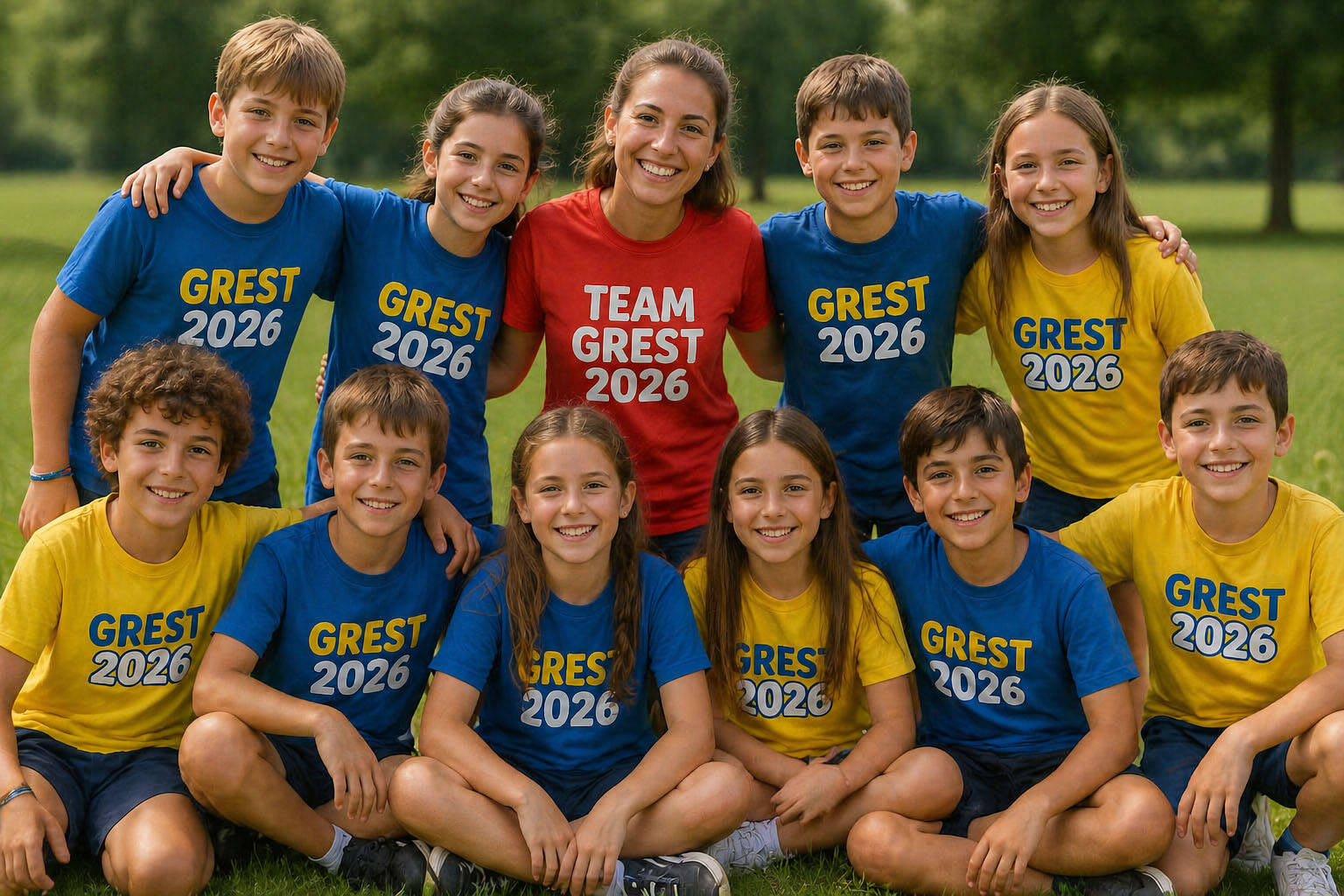 GREST 2026 riunione benvenuto magliette personalizzate