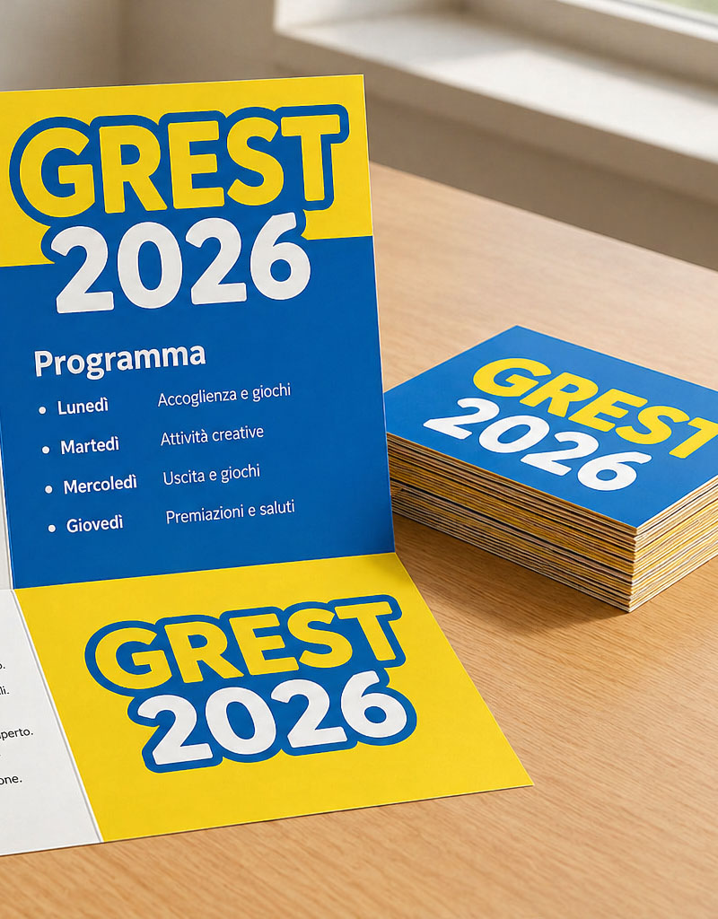 opuscolo benvenuto GREST 2026