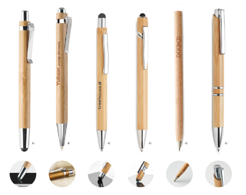 penne legno personalizzate per aziende