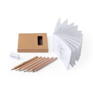 Set per colorare composto da 8 pezzi