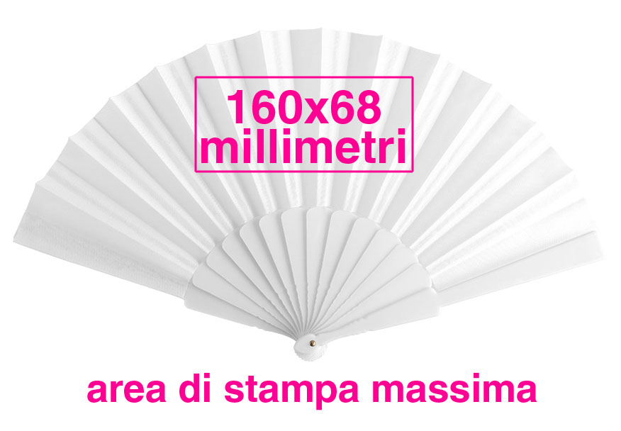 area di stampa ventagli personalizzabili nomi matrimonio