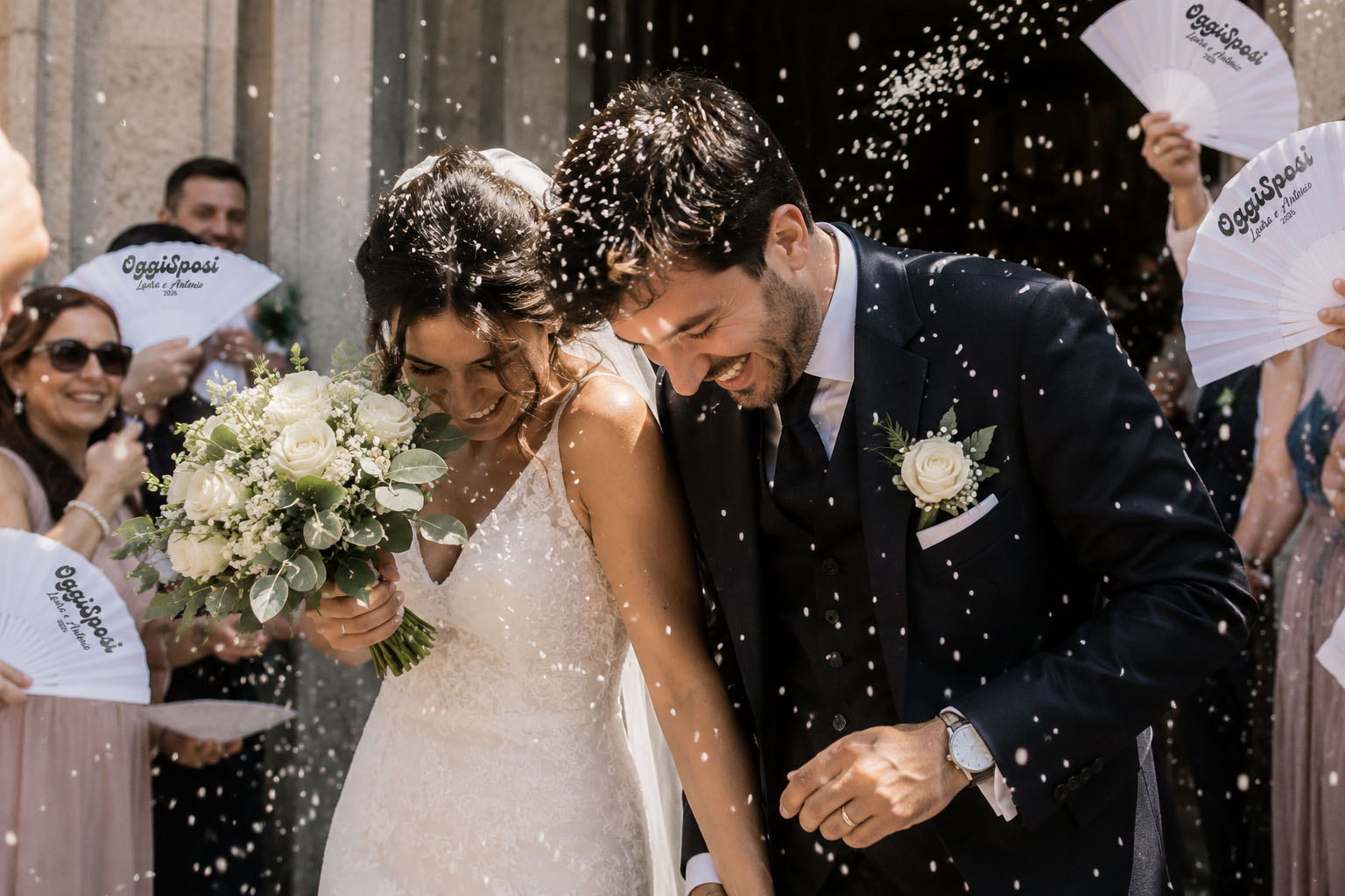 ventagli personalizzati matrimonio