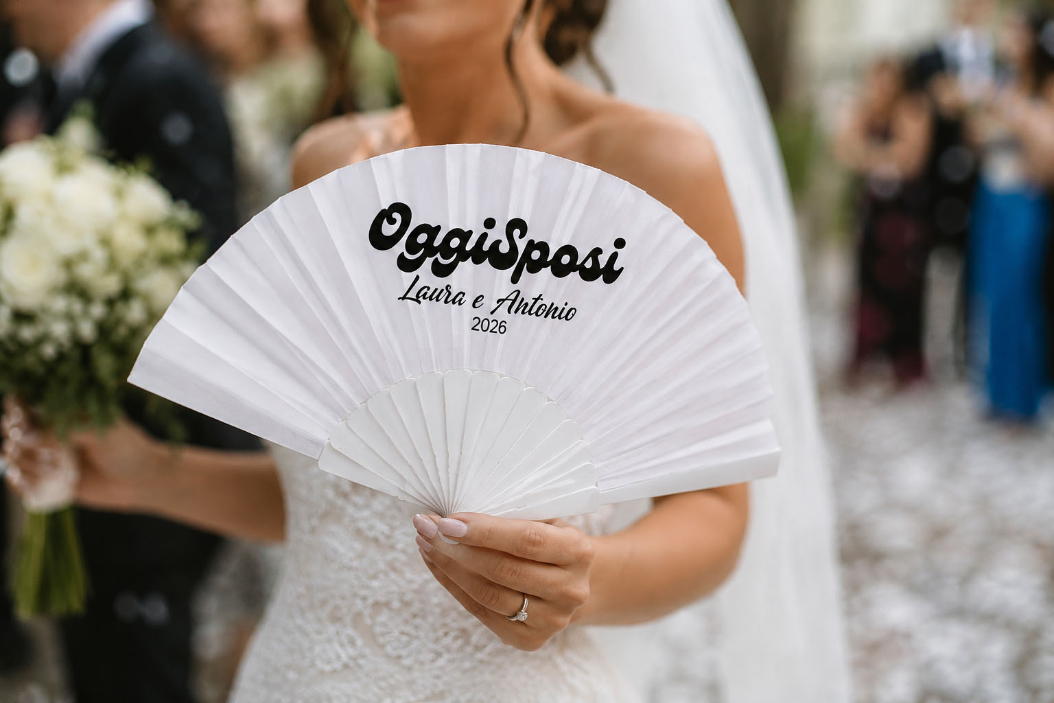ventagli personalizzati matrimonio