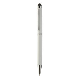 Penna in alluminio con gommino touch screen