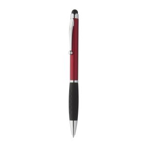 Penna a sfera in plastica con gommino touch screen