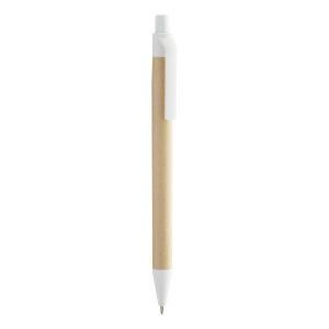 Penna a sfera con corpo in carta riciclata