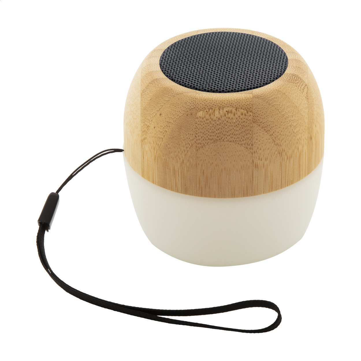 Speaker Bluetooth in plastica riciclata e bambù