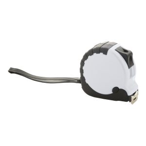 Flessometro 5 m in plastica ABS riciclata personalizzabile con logo
