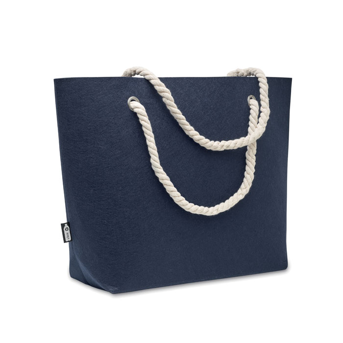 Borsa da spiaggia in feltro con manici di corda MIDMO2416