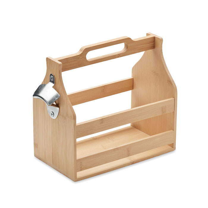 Cassetta porta birra in bamboo MIDMO2110