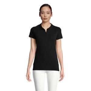 Polo donna personalizzabile con logo in cotone biologico