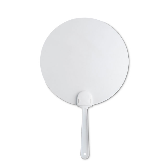 Ventaglio rotondo economico personalizzabile con logo MIDIT3491