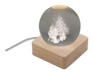 Sfera Natalizia Luminosa personalizzabile con logo