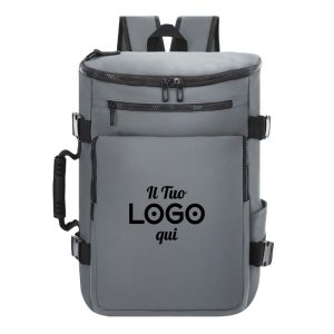 Zaino portadocumenti realizzato in PU personalizzabile con logo