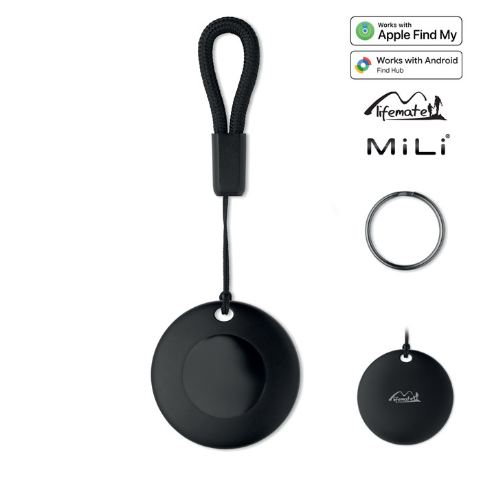 Lifemate Life Tag Duo Portachiavi personalizzabile con logo