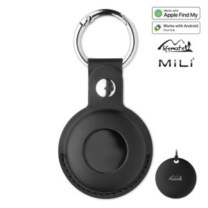 Lifemate Life Tag Duo Portachiavi con custodia in PU personalizzabile con logo