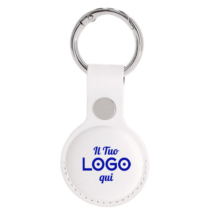 Smart tag con sistema Apple Find My personalizzabile con logo