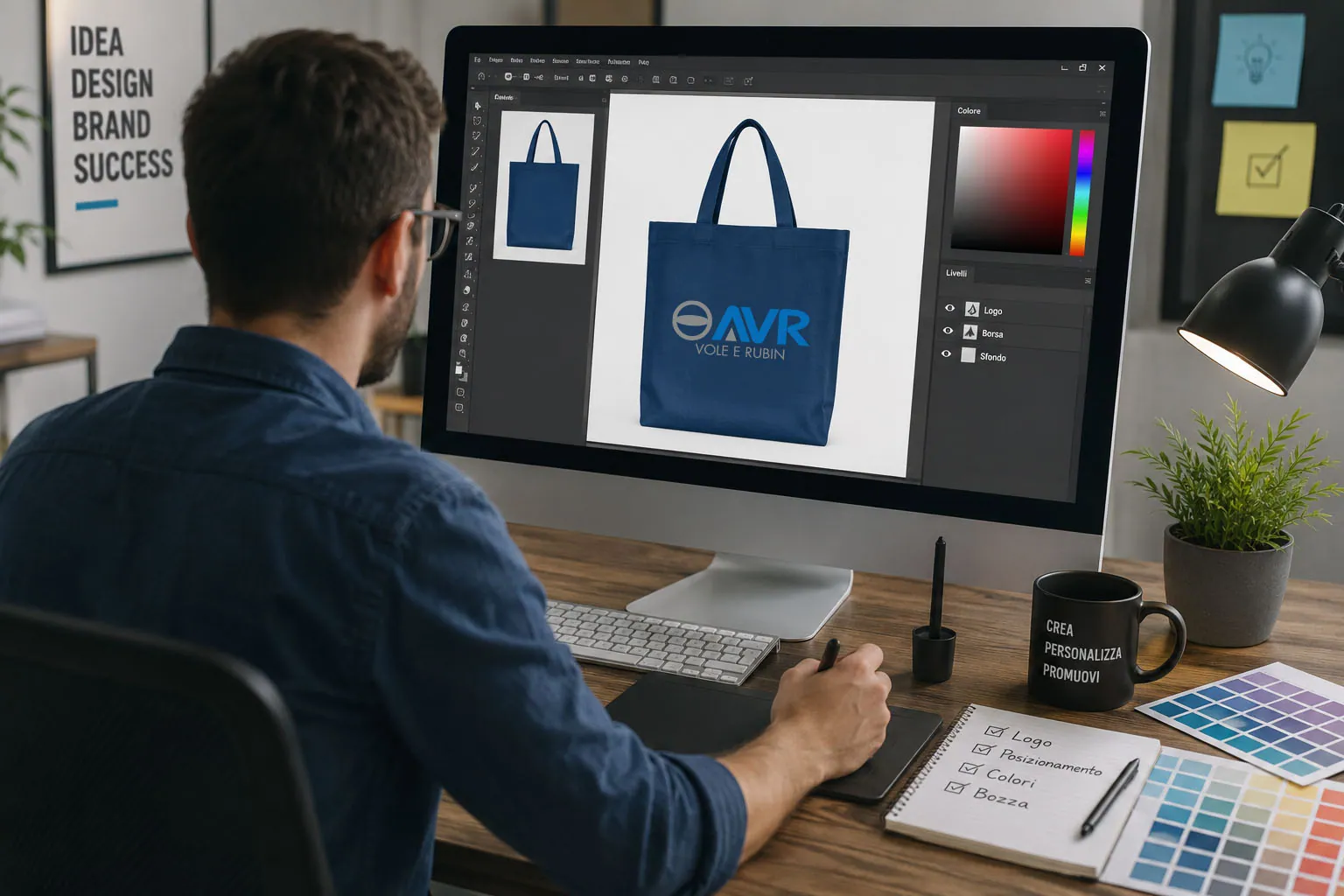 Servizio Grafico per Gadget Personalizzati