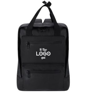 Zaino in PU resistente personalizzabile con logo