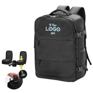 Zaino con sotto-vuoto personalizzabile con logo