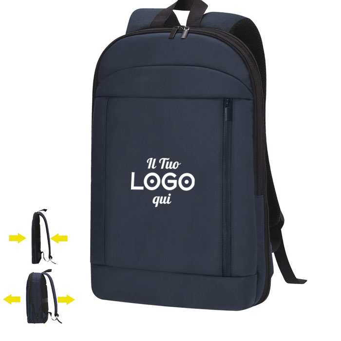 Zaino estensibile personalizzabile con logo