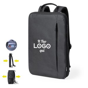 Zaino estensibile personalizzabile con logo