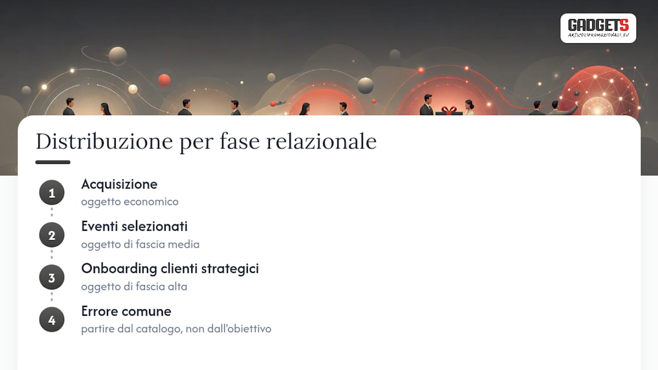 Cosa ci insegna davvero il ruolo dei gadget nelle relazioni B2B — overview diagram