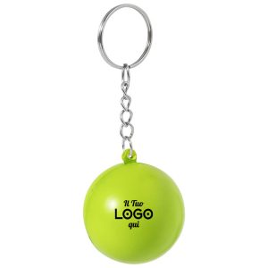 Portachiavi con antistress personalizzabile con logo