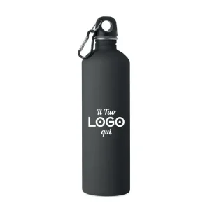 Borraccia in acciaio con finitura in gomma da 750 ml