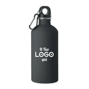 Borraccia personalizzabile finitura gommata 500ml