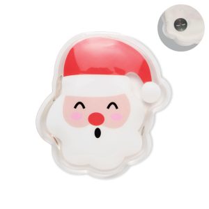 Scaldamani a forma Babbo Natale personalizzabile