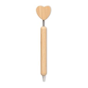 Penna personalizzabile con cuore a molla