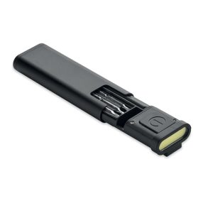 Torcia COB con set di cacciaviti