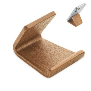 Supporto telefono personalizzabile in legno