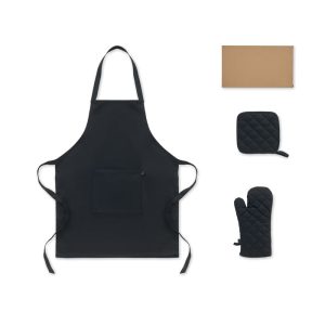 Set da cucina grembiule presina e guanto