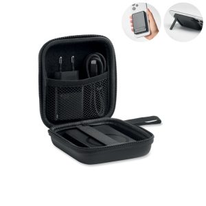 Set da viaggio con power-bank magnetico wireless