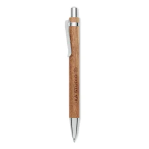 Penna a sfera personalizzabile in legno