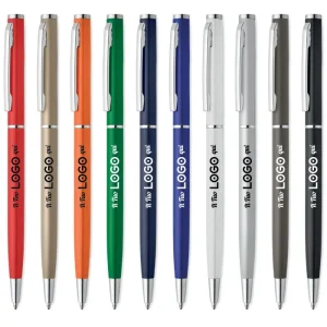 Penna personalizzabile elegante in alluminio
