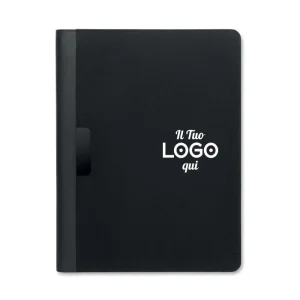 Porta blocco personalizzabile A4 con blocco