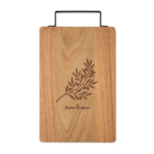 Tagliere personalizzabile in legno con manico