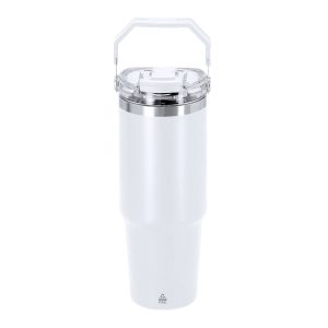 Bicchiere termico personalizzabile con logo con capacità di 900 ml